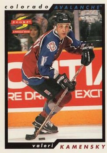 #157 Valeri Kamensky - Colorado Avalanche - 1996-97 Score Hockey