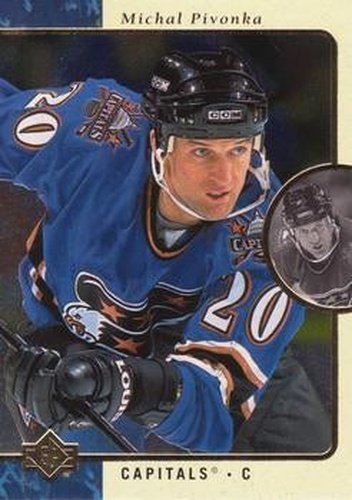#157 Michal Pivonka - Washington Capitals - 1995-96 SP Hockey