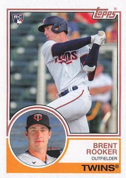 #157 Brent Rooker - Minnesota Twins - 2021 Topps Archives Baseball