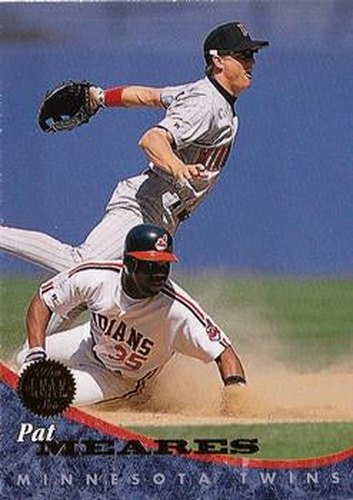 #157 Pat Meares - Minnesota Twins - 1994 Leaf Baseball