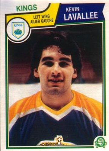 #157 Kevin LaVallee - Los Angeles Kings - 1983-84 O-Pee-Chee Hockey