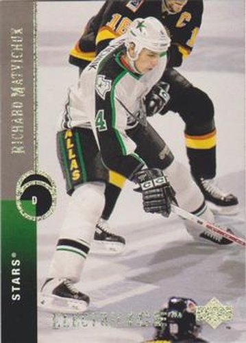 #157 Richard Matvichuk - Dallas Stars - 1994-95 Upper Deck Hockey - Electric Ice