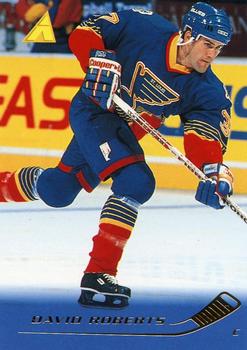 #157 David Roberts - St. Louis Blues - 1995-96 Pinnacle Hockey
