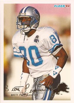 #157 Brett Perriman - Detroit Lions - 1994 Fleer Football