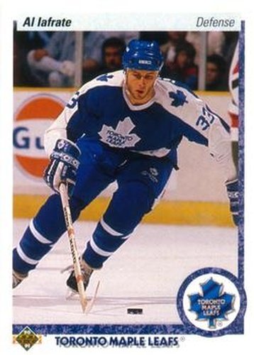 #157 Al Iafrate - Toronto Maple Leafs - 1990-91 Upper Deck Hockey