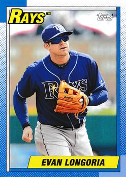 #157 Evan Longoria - Tampa Bay Rays - 2013 Topps Archives Baseball