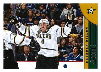 #157 Brenden Dillon - Dallas Stars - 2013-14 Score Hockey