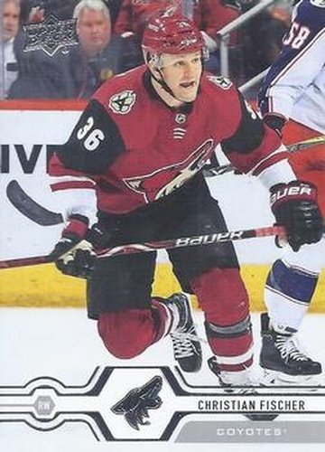 #157 Christian Fischer - Arizona Coyotes - 2019-20 Upper Deck Hockey