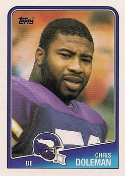 #157 Chris Doleman - Minnesota Vikings - 1988 Topps Football