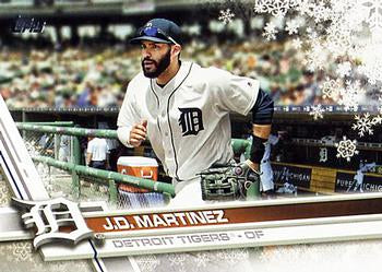 #HMW157 J.D. Martinez - Detroit Tigers - 2017 Topps Holiday Baseball