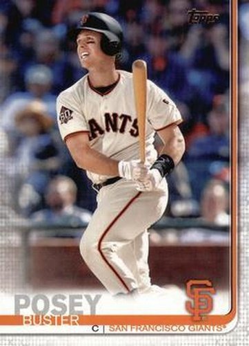 #157a Buster Posey - San Francisco Giants - 2019 Topps Baseball