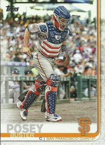 #157b Buster Posey - San Francisco Giants - 2019 Topps Baseball
