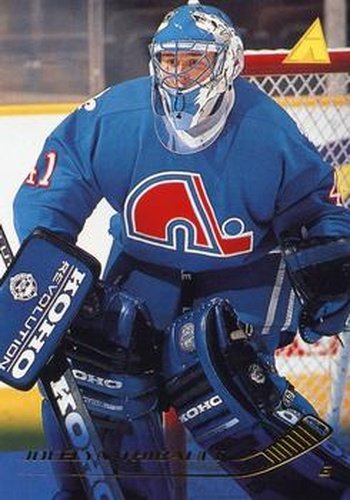 #158 Jocelyn Thibault - Colorado Avalanche - 1995-96 Pinnacle Hockey
