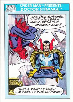 #158 Doctor Strange - 1990 Impel Marvel Universe