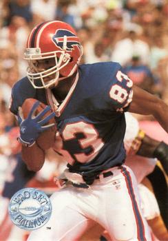 #158 Andre Reed - Buffalo Bills - 1991 Pro Set Platinum Football