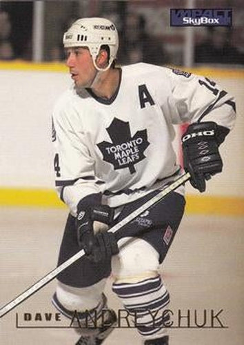 #158 Dave Andreychuk - Toronto Maple Leafs - 1995-96 SkyBox Impact Hockey