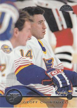 #158 Geoff Courtnall - St. Louis Blues - 1996-97 Leaf Hockey