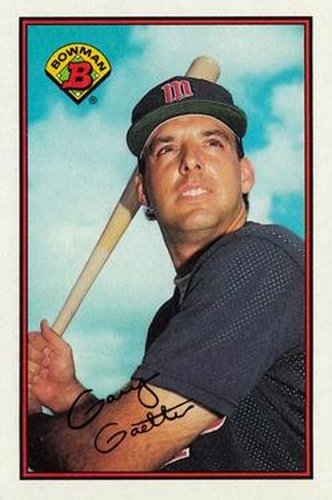 #158 Gary Gaetti - Minnesota Twins - 1989 Bowman Baseball