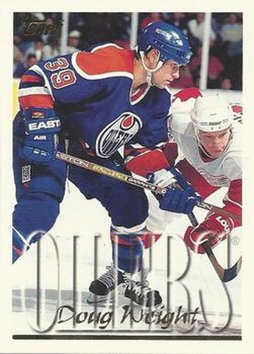 #158 Doug Weight - Edmonton Oilers - 1995-96 Topps Hockey