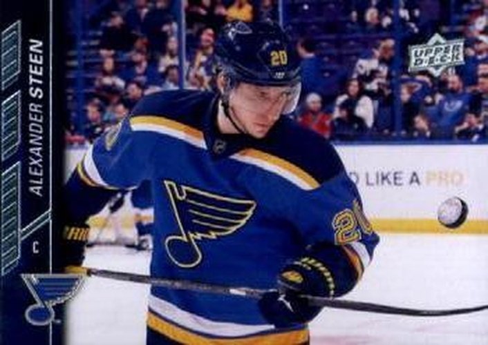 #158 Alexander Steen - St. Louis Blues - 2015-16 Upper Deck Hockey