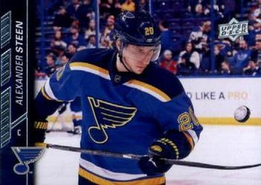 #158 Alexander Steen - St. Louis Blues - 2015-16 Upper Deck Hockey