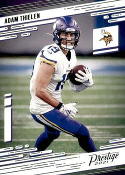 #158 Adam Thielen - Minnesota Vikings - 2021 Panini Prestige Football