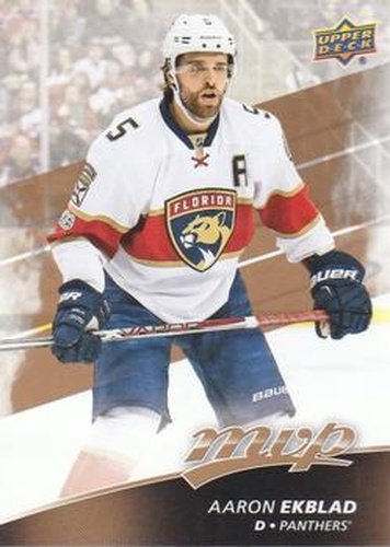 #158 Aaron Ekblad - Florida Panthers - 2017-18 Upper Deck MVP Hockey