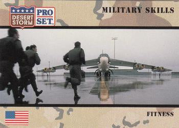 #158 Fitness - 1991 Pro Set Desert Storm