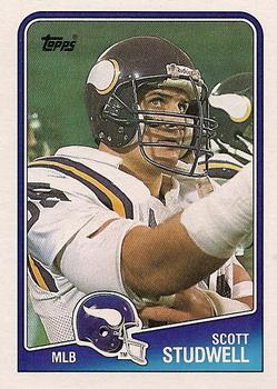 #158 Scott Studwell - Minnesota Vikings - 1988 Topps Football