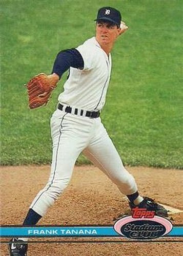 #158 Frank Tanana - Detroit Tigers - 1991 Stadium Club Baseball