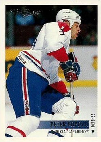 #158 Peter Popovic - Montreal Canadiens - 1994-95 O-Pee-Chee Premier Hockey