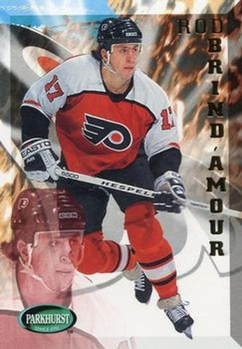 #158 Rod Brind'Amour - Philadelphia Flyers - 1995-96 Parkhurst International Hockey