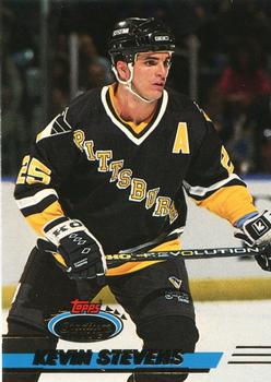 #158 Kevin Stevens - Pittsburgh Penguins - 1993-94 Stadium Club Hockey