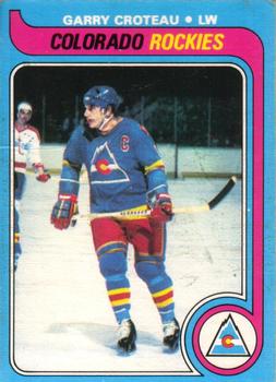#158 Gary Croteau - Colorado Rockies - 1979-80 O-Pee-Chee Hockey