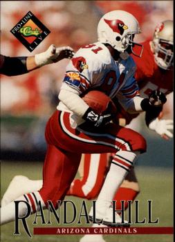 #158 Randal Hill - Arizona Cardinals - 1994 Pro Line Live Football