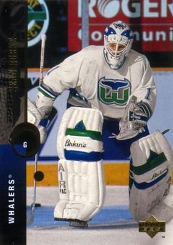 #158 Sean Burke - Hartford Whalers - 1994-95 Upper Deck Hockey