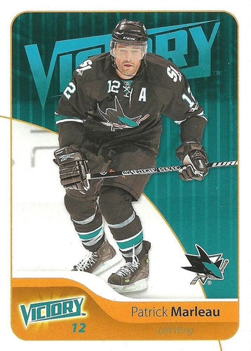 #158 Patrick Marleau - San Jose Sharks - 2011-12 Upper Deck Victory Hockey