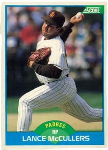 #158 Lance McCullers - San Diego Padres - 1989 Score Baseball
