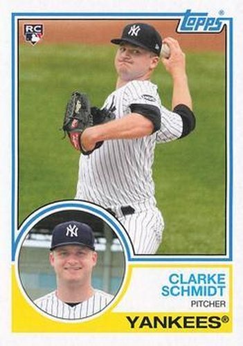 #158 Clarke Schmidt - New York Yankees - 2021 Topps Archives Baseball