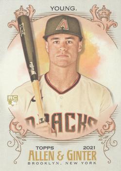 #158 Andy Young - Arizona Diamondbacks - 2021 Topps Allen & Ginter Baseball
