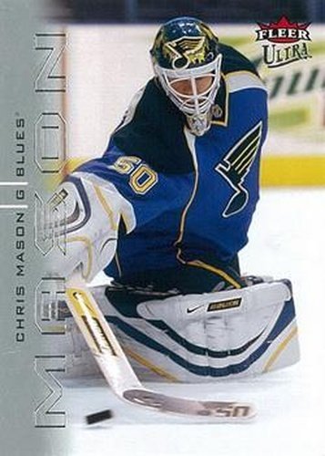 #158 Chris Mason - St. Louis Blues - 2009-10 Ultra Hockey