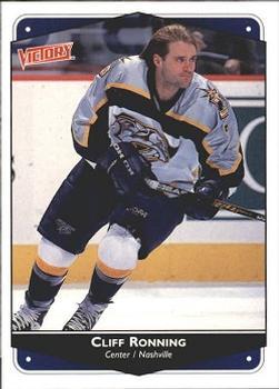 #158 Cliff Ronning - Nashville Predators - 1999-00 Upper Deck Victory Hockey
