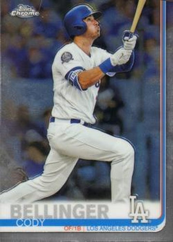 #158 Cody Bellinger - Los Angeles Dodgers - 2019 Topps Chrome Baseball