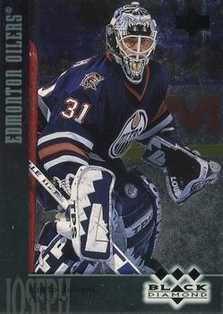 #158 Curtis Joseph - Edmonton Oilers - 1996-97 Upper Deck Black Diamond Hockey