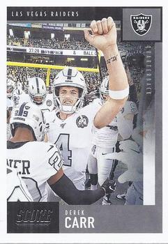 #158 Derek Carr - Las Vegas Raiders - 2020 Score Football