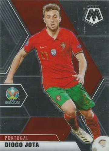 #158 Diogo Jota - Portugal - 2021 Panini Mosaic UEFA EURO Soccer