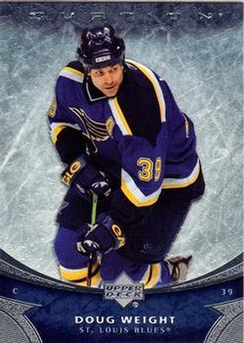 #158 Doug Weight - St. Louis Blues - 2006-07 Upper Deck Ovation Hockey