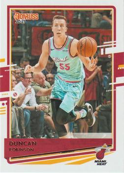 #158 Duncan Robinson - Miami Heat - 2020-21 Donruss Basketball