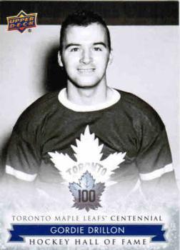 #158 Gordie Drillon - Toronto Maple Leafs - 2017 Upper Deck Toronto Maple Leafs Centennial Hockey