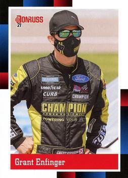 #158 Grant Enfinger - ThorSport Racing - 2021 Donruss Racing